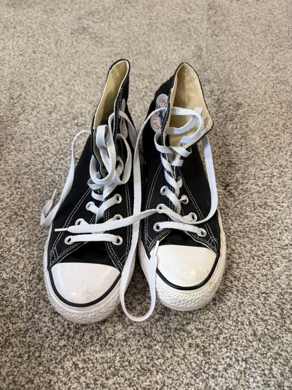 Black High Top Converse